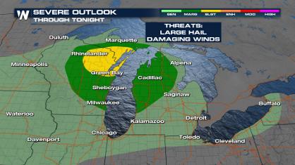 Great Lakes Storms, Wildfire Smoke to Follow