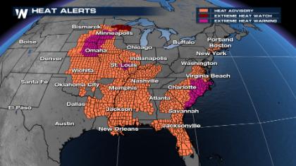 Dangerous Heat Expanding West