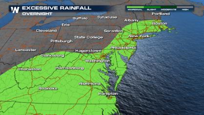 Cold Front Brought Significant Flooding to I-95