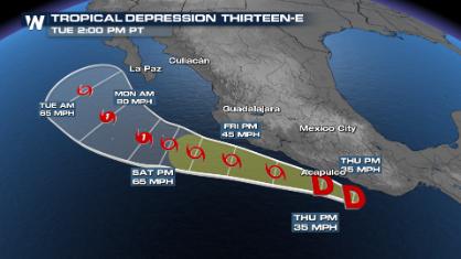 Eastern Pacific: Where All of the Activity Has Been Recently