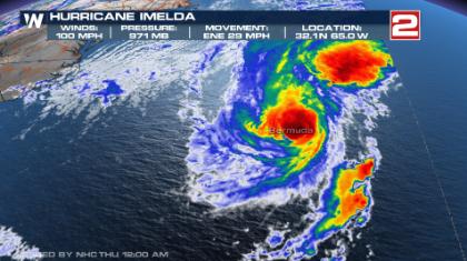 Imelda Strengthens Ahead of Impacting Bermuda