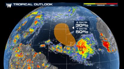 Atlantic Tropics: Jerry Turns North, Tropical Waves Could Develop Next Week