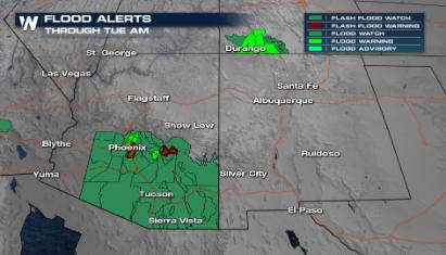 Increasing Flood Threat Across the Southwest With Tropical Influence