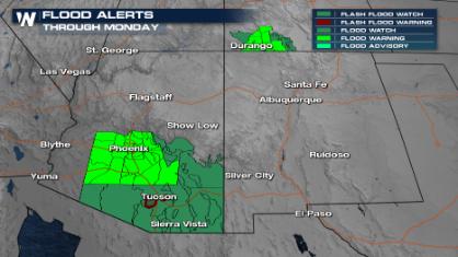 Increasing Flood Threat Across the Southwest With Tropical Influence