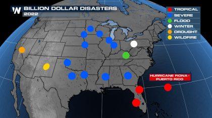 Billion Dollar Disasters: A Look Back at the Costliest Storms of 2022