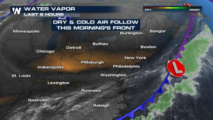 Cold Front Brings Frosty Temps & Fire Danger to the Northeast