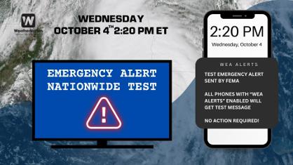 Happening Wednesday: Nationwide Test of the Emergency Alert System