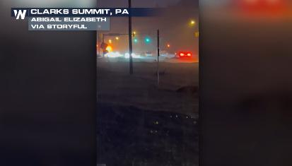 VIDEO: Flash Flooding in PA and More Northeastern Flooding
