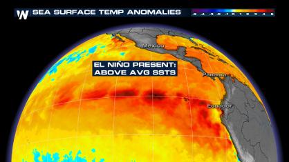 El Niño to Stick Around this Winter & Spring