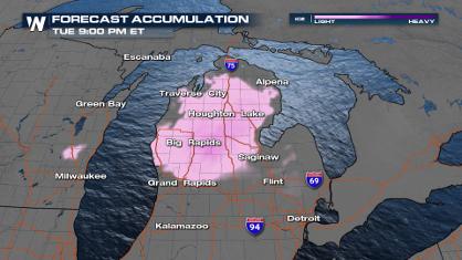 Ice, Snow and Rain for the Great Lakes