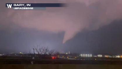 Severe Storms Tore Through the Midwest Tuesday
