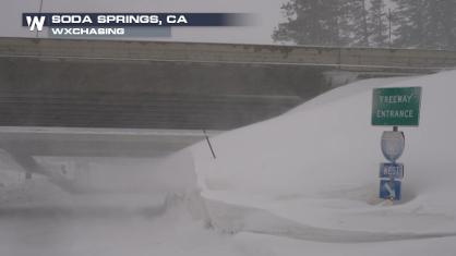 Blizzard Warnings for California - 10 Feet of Snow Possible