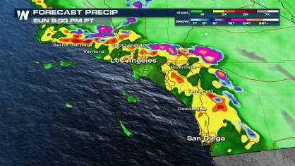 Soggy Weekend Ahead for Southern California