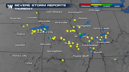 More Severe Weather From the Plains to Southeast