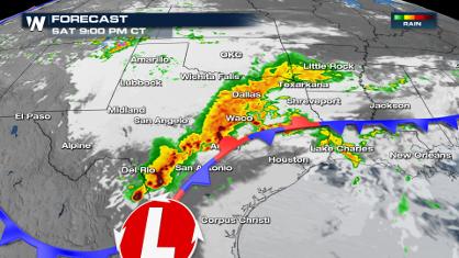 Flash Flooding Possible in the Lone Star State