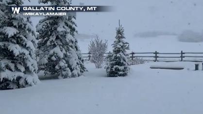 Late Season Snowfall Continues Out West