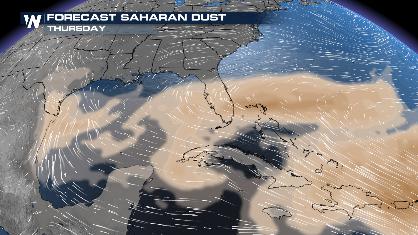 Saharan Dust, Excessive Heat Impact the Southeast