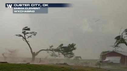 Storms Ripped Through the Plains Sunday