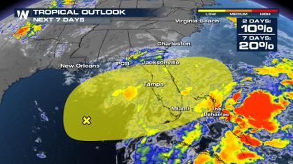 Watching a Low in the Gulf for Potential Tropical Development