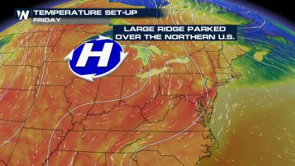 Early Summer Heat for Northern U.S.