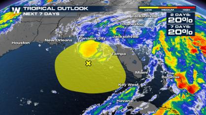 Potential Tropical Development in the Gulf