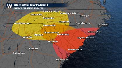 Daily Storms in the Southeastern U.S.