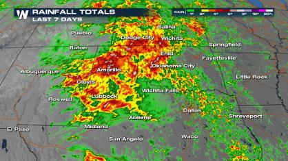Flash Flood Threat Continues for the Plains & Southern Rockies