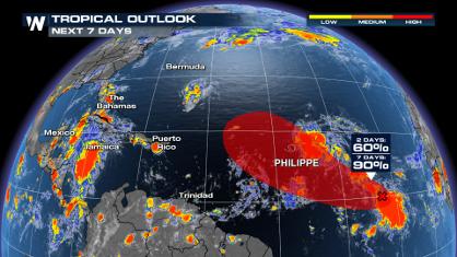 Tropics: Philippe in the Atlantic, Another Wave to Watch