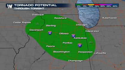 Tornado Threat includes Chicago