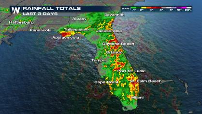 Florida Weather: Soaking Rain for the Sunshine State