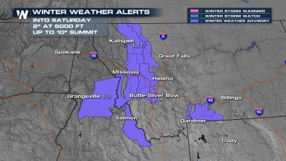 More Snow for the Rockies Today