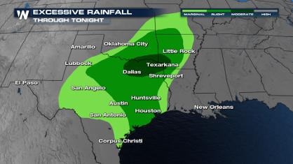 Flash Flooding for Dallas, Surrounding Areas