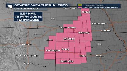 Severe Weather Chances for the High Plains