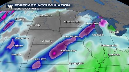 Next Winter System Shapes Up Late Week