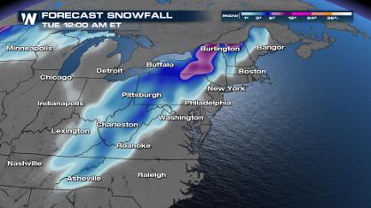 Messy Weekend Forecast for the East Cosat