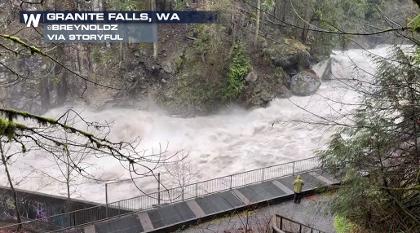 First Round of Rain Dies Down, Next Ahead for PNW