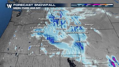 More Moisture for the PNW