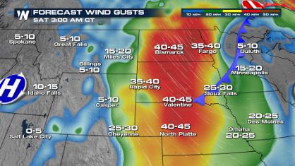 Wind & Snow Hit the High Plains Tonight