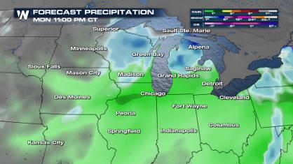 Rain, Snow and Ice for the Great Lakes