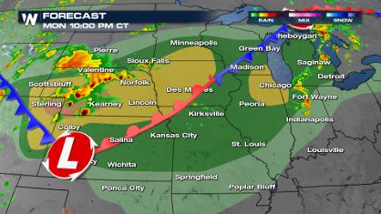 Monday Forecast: Severe Weather in the Great Plains