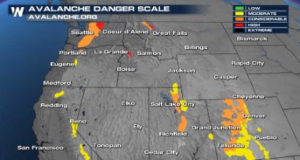 Avalanche Danger Increases Out West