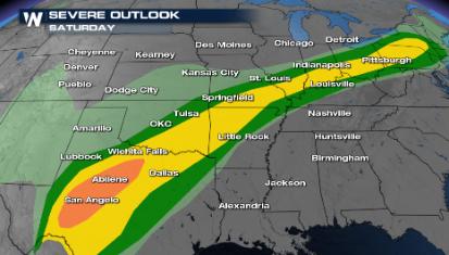 Severe Thunderstorm Threat Continues Into the Weekend