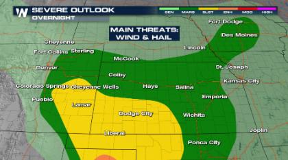 Big Hail Threat Lingers in the Front Range & Plains Thursday