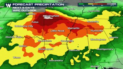 Flood Risk Increasing Across the Ozarks This Weekend