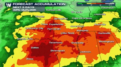 Flood Risk Increasing Across the Ozarks This Weekend