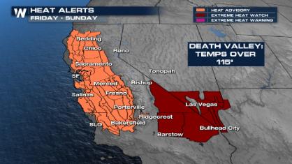 Record Heat Returns Out West