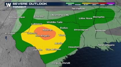 Massive Hail Hits Texas as Storms Threaten the South