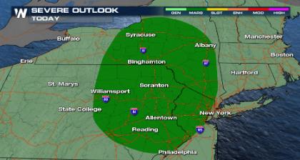 Severe Threat Continues For the Northeast