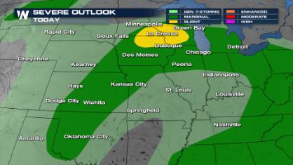 Active Across the Plains & Midwest - Severe Storms and Flash Flooding Possible
