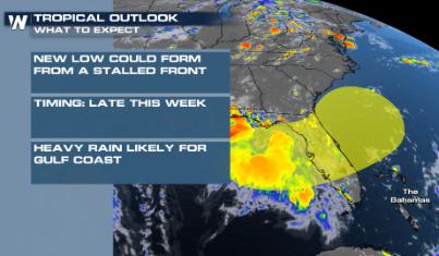Hurricane Center Monitoring Florida for Tropical Development